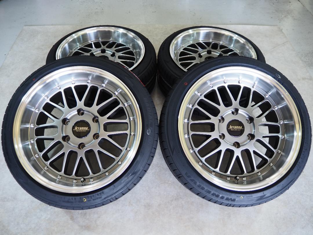 新品☆ツライチ設定☆深リム メッシュ 225/45R18 ハイエース 200系 新品☆ツライチ設定☆深リム メッシュ 225/45R18 ハイエース 200