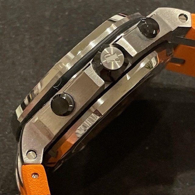 さる３向瞬間超得凄APスタイル希少2目クロノ完全稼働インナベゼル43m88500