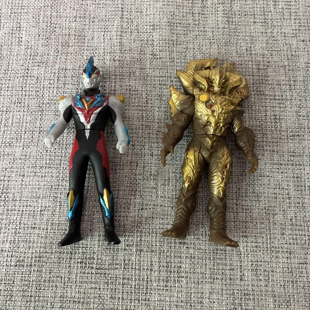 対決セット ウルトラマンギンガビクトリー エタルガー 食玩 フィギュア ソフビ 高級素材使用ブランド 対決セット ウルトラマンギンガビクトリー