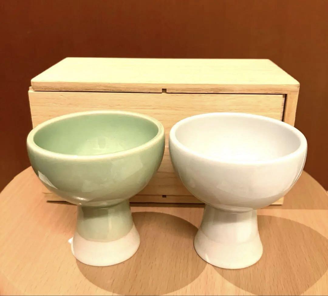 KwangJuYo ベルカップセット新品未使用品 韓国 広州窯 音杯