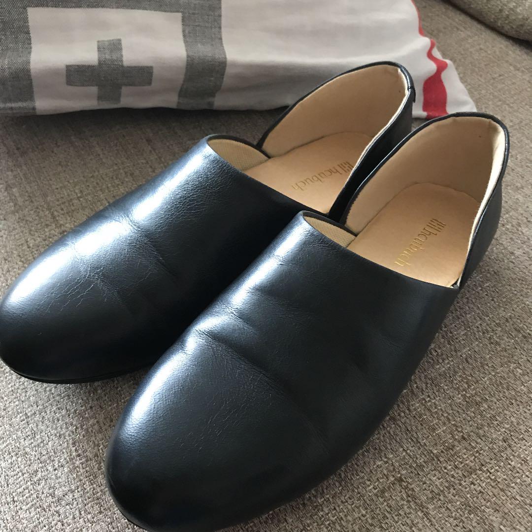 hcubuch フーブ カメリア レザーシューズ