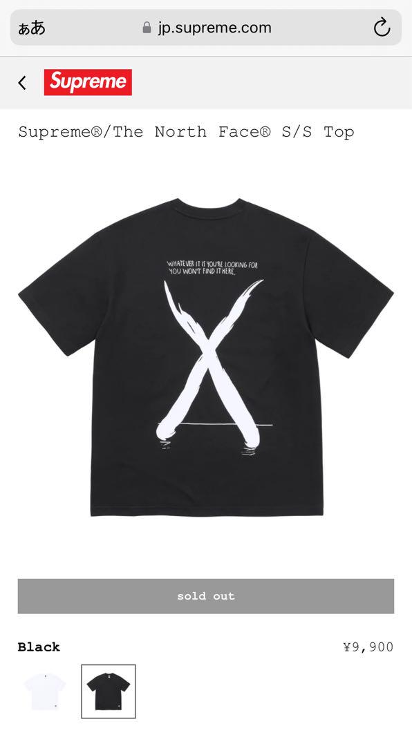 Supreme®/The North Face® S/S Top L size