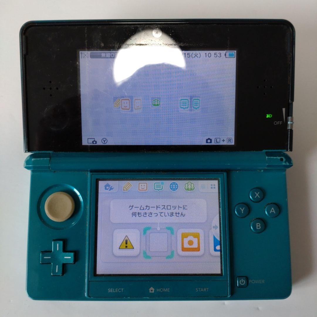 ニンテンドー3DS - 【動作確認済み】ニンテンドー3DS ライトブルー 動作良好】ニンテンドー3DS ライトブルー CTR-001 良品 - メルカリ