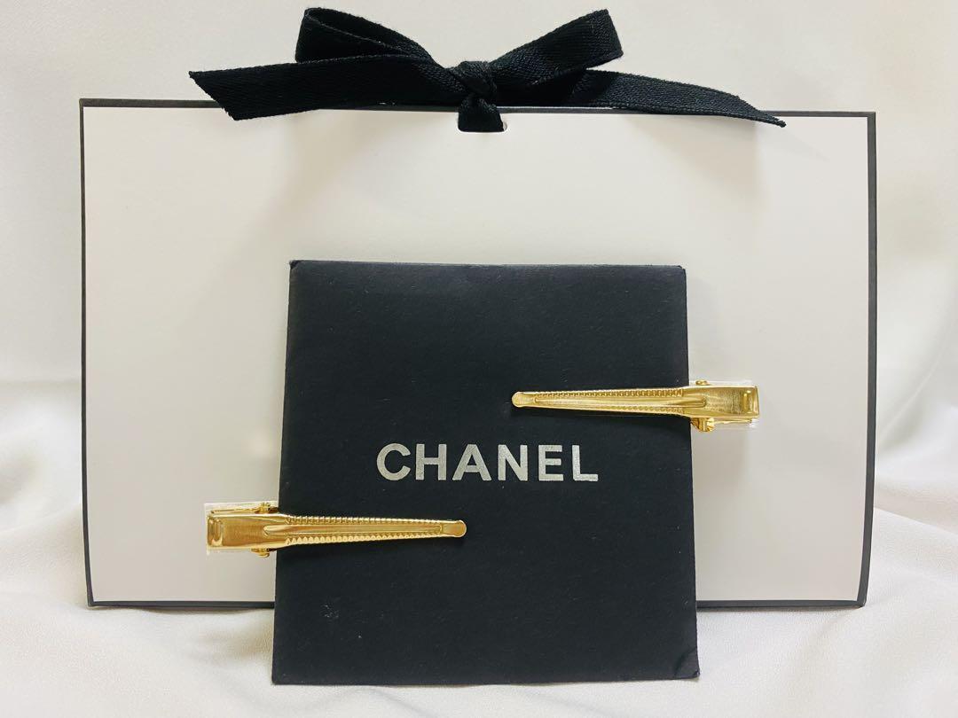 2セット❤️ 正規品❤️CHANEL  ヘアピン　ノベルティ CHANEL ヘアクリップ ヘアピン 2本セット ノベルティ (右左