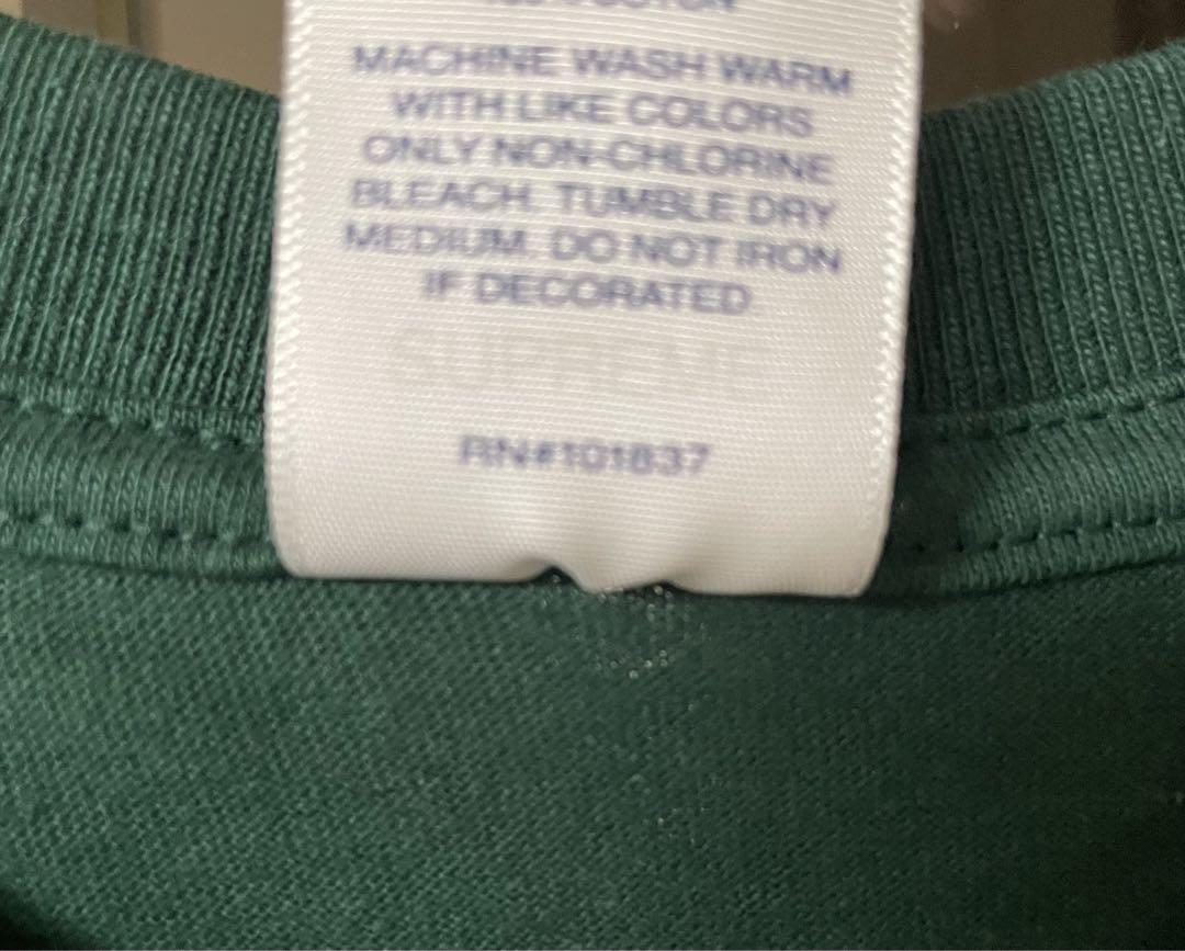supreme eternal tee dark green