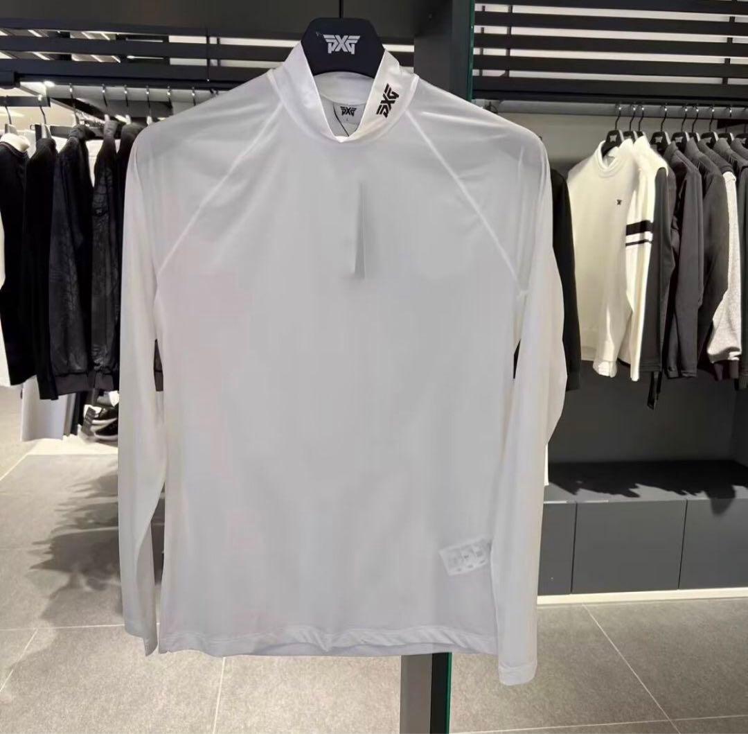 PXG ゴルフ ウェア メンズ 長袖Tシャツ インナーシャツ 日焼け止め