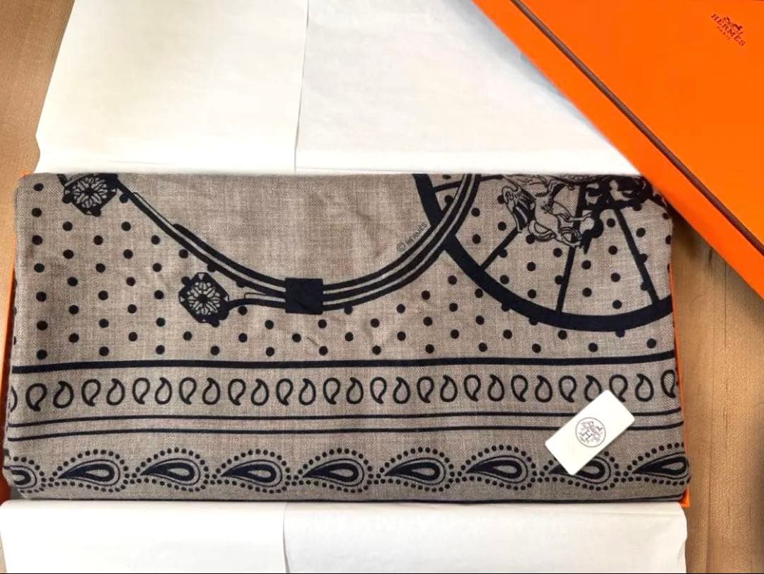 エルメス カレジェアン カシシル スプリングス バンダナHERMES