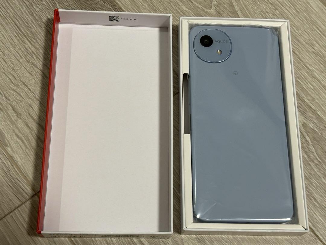 【新品未使用品】docomo AQUOS wish 4 SH-52E ブルー AQUOS wish 新品未使用 SHARP wish4 SH-52E ブルー 本体 SIM