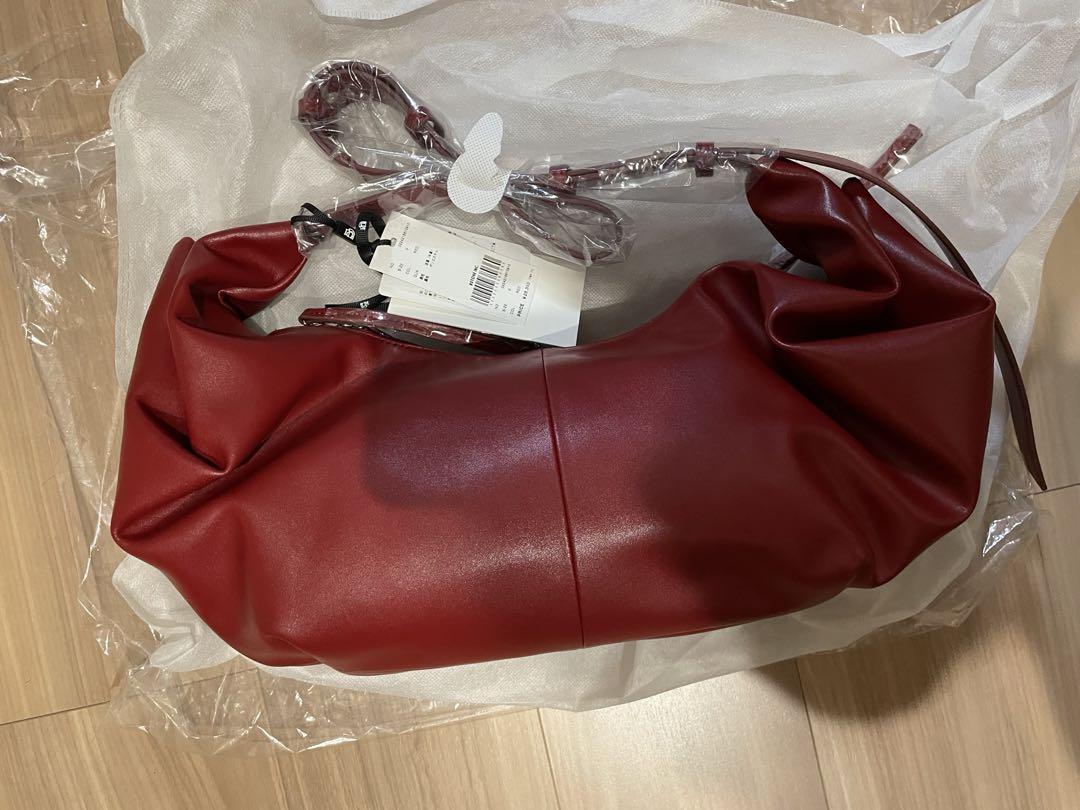 バッグ AMERI UND 2WAY CONSTRUCTIVE LEATHER  BAG