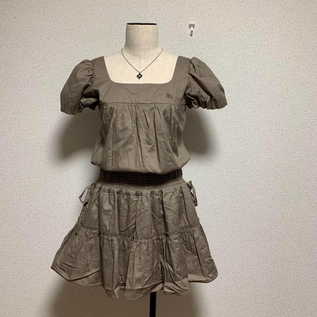 バーバリーブルーレーベル ナイトホース 騎士 刺繍 三陽商会 セレブ 高級 上品