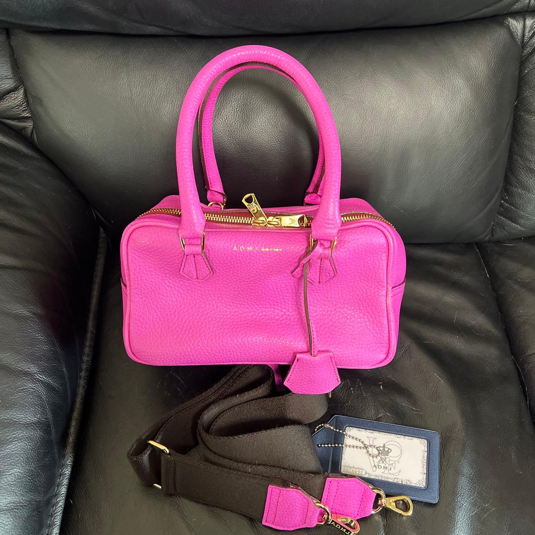 A.D.M.J ショルダーバッグ　ピンク