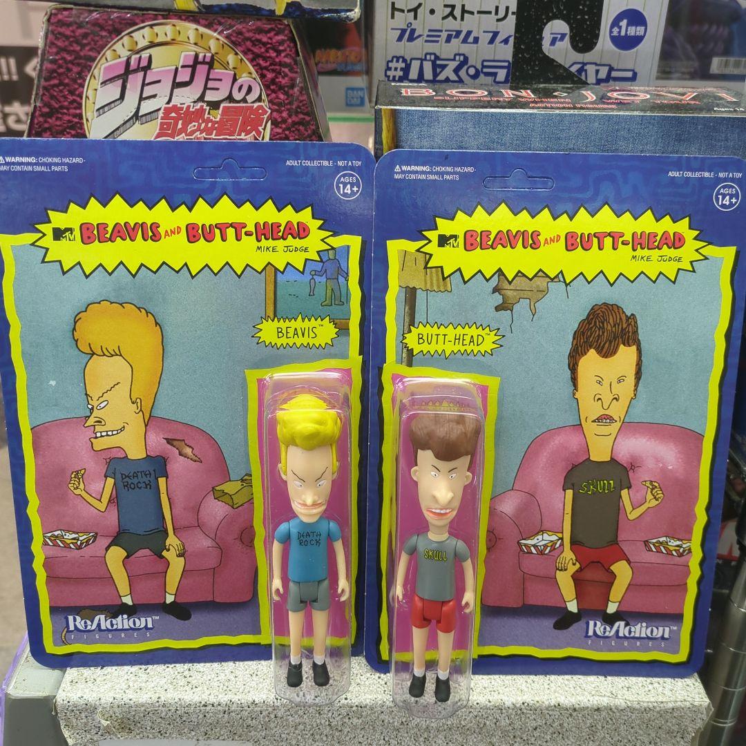 SUPER7製　Beavis and Butt-Head フィギュア　セット