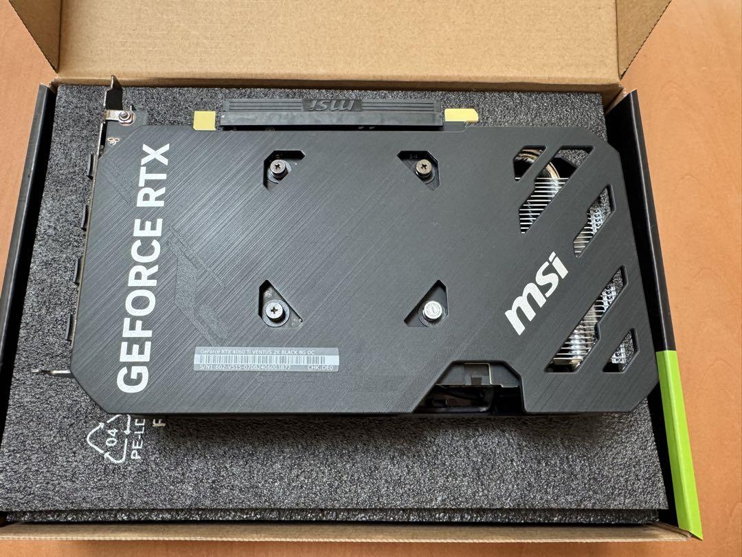 グラフィックボード・グラボ・ビデオカード MSI GEFORCE RTX4060Ti 8GB Amazon.com: MSI Gaming GeForce RTX 4060 Ti 8GB GDRR6 Extreme
