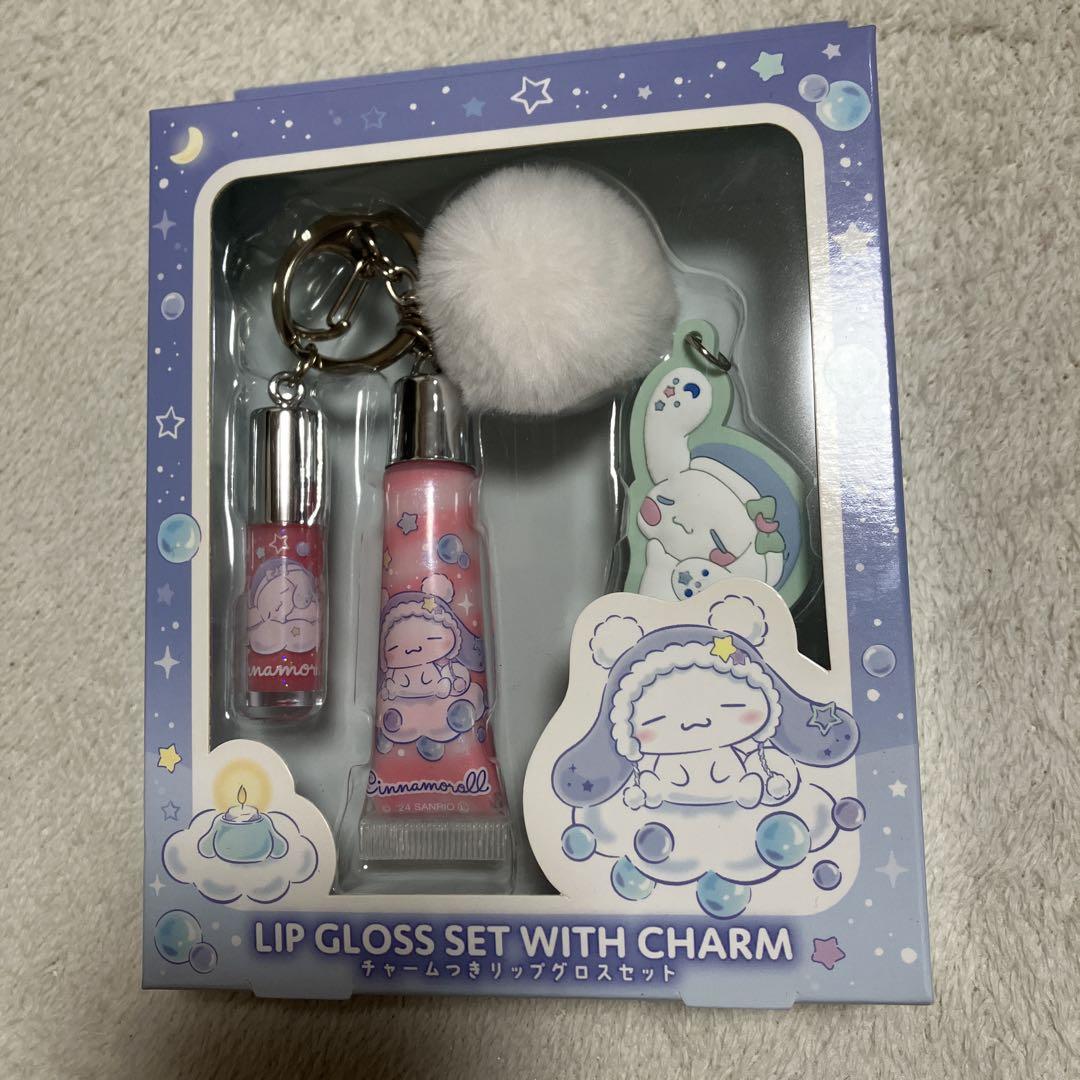 【希少品:レトロ】シナモロール Sanrio チャーム 6体セット シナモロール ドールセット 6体 ままごと ギフト 収納ケース付き