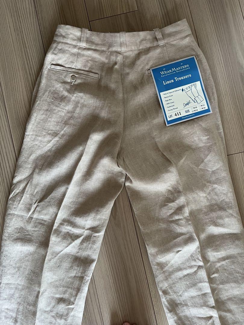 WearMasters リネンスラックス ベージュ　アトラクションズ WearMasters リネンスラックス ベージュ アトラクションズ （全2