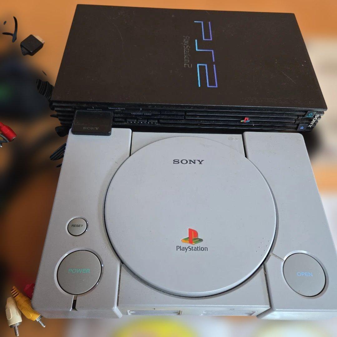 プレイステーション初代-2本体 ソフト多数セットPlayStation2
