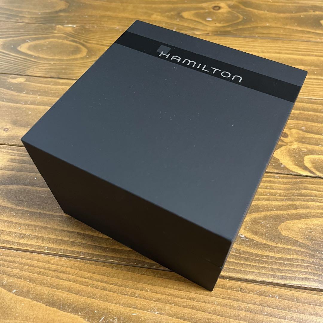完品　廃盤カラー【HAMILTON】カーキフィールドオート42mm