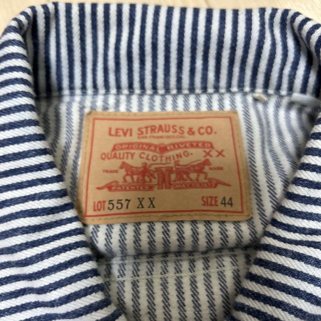 ジャケット・アウター LEVI'S x NIGO 557XX Hickory Stripe