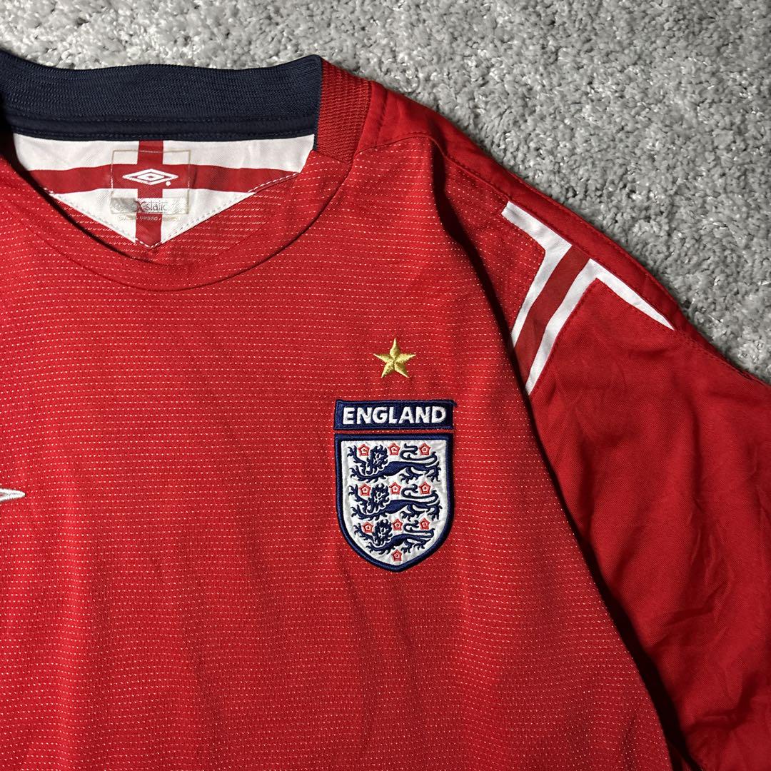 アンブロ　90s イングランド　サッカー　tシャツ ユニセックス　ビックサイズ