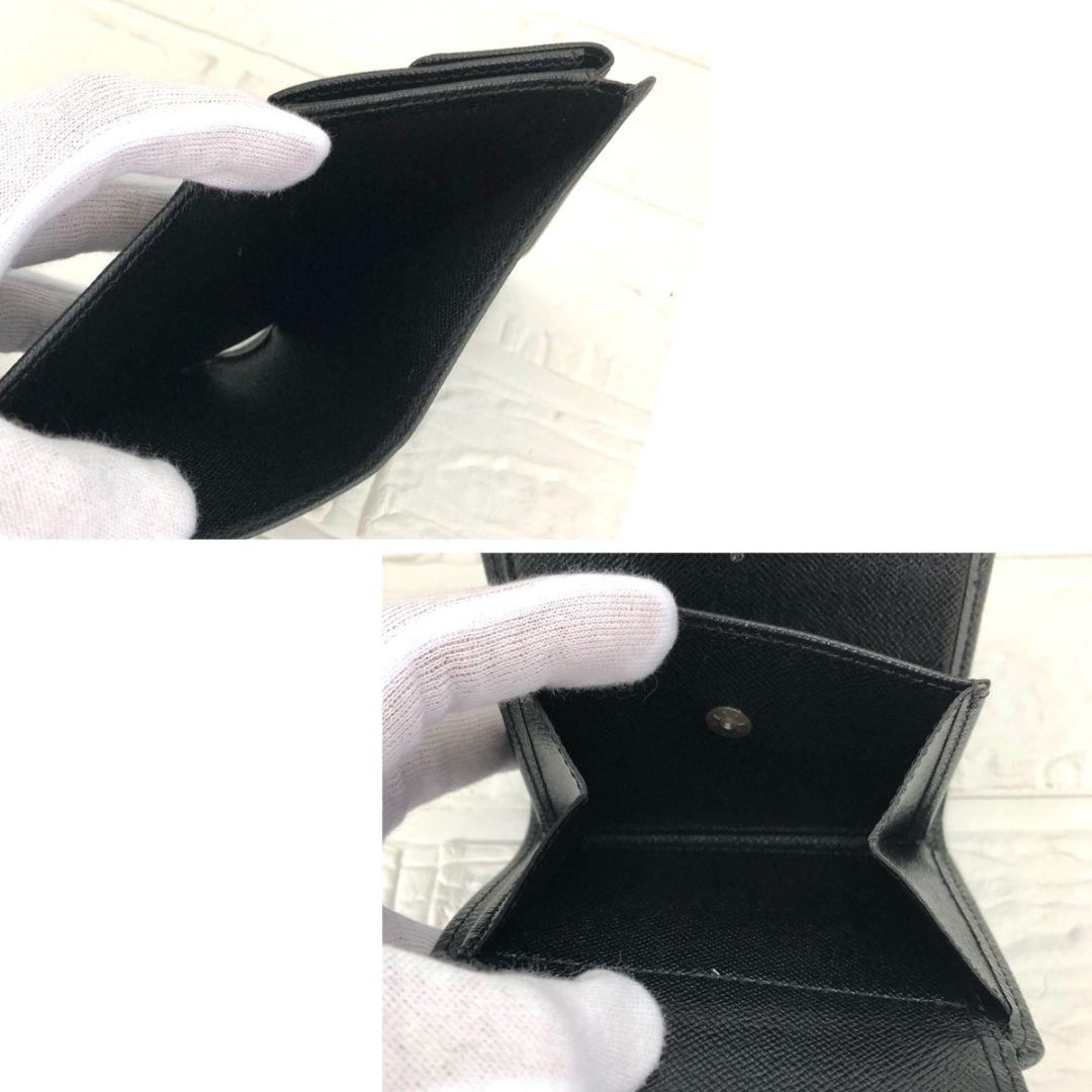 ルイヴィトン◇タイガ◇二つ折財布◇黒