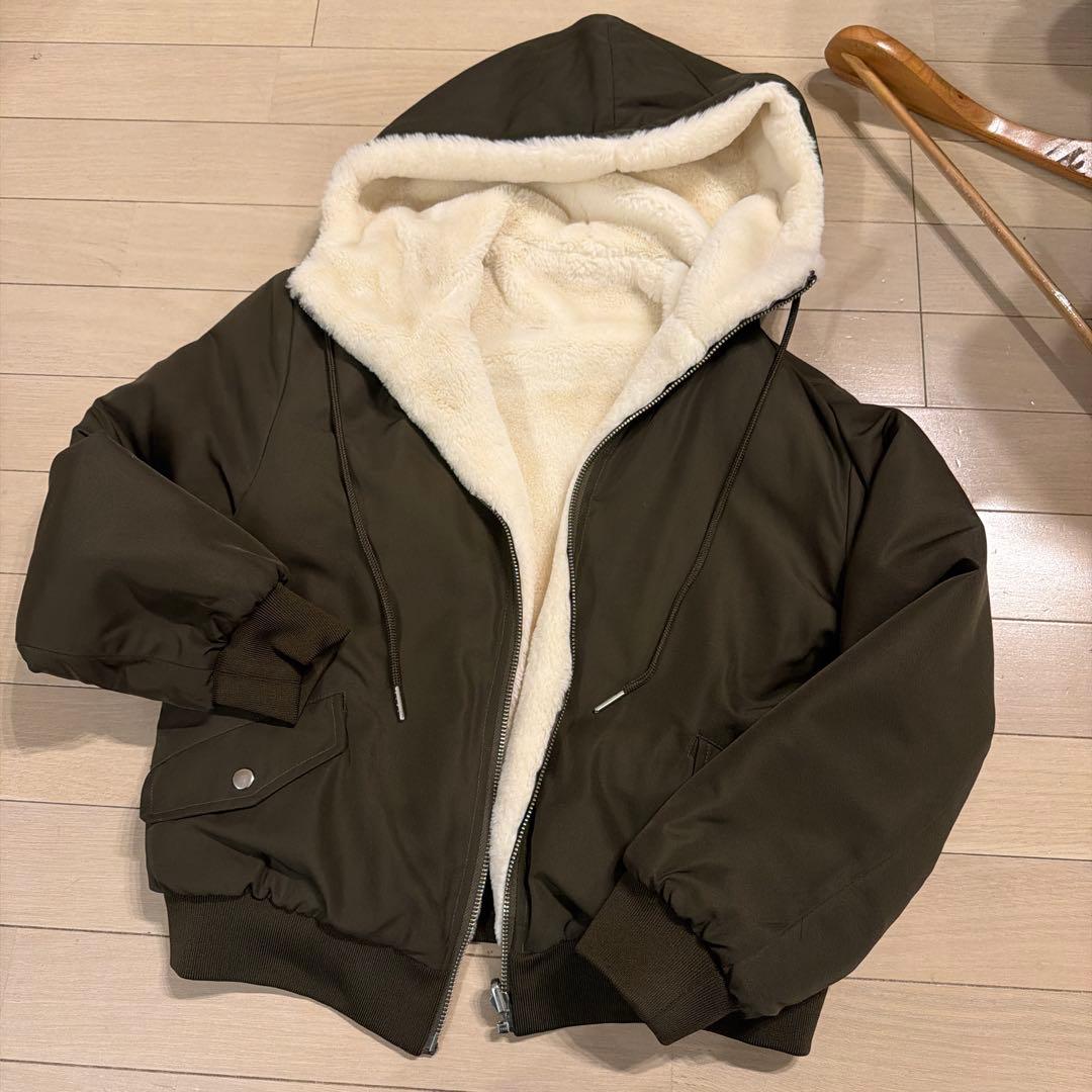 リランドチュール リバーシブル ボアブルゾンM Rirandture