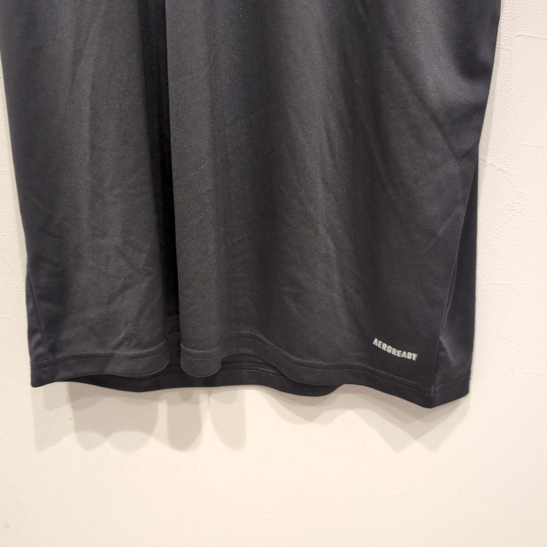 adidas JFA サッカーシャツ 黒　Оサイズ　JFA フード付きジャージ
