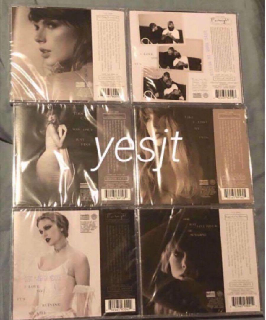 【新品送料無料】Taylor Swift TTPD 6枚 テイラー・スウィフト