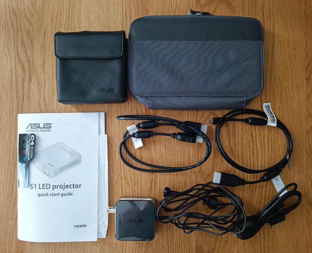 中古美品】ASUS S1 モバイルプロジェクター