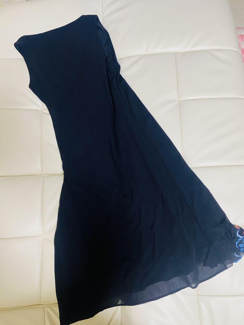 VIVIENNE TAM 刺繍入りワンピース 0サイズ