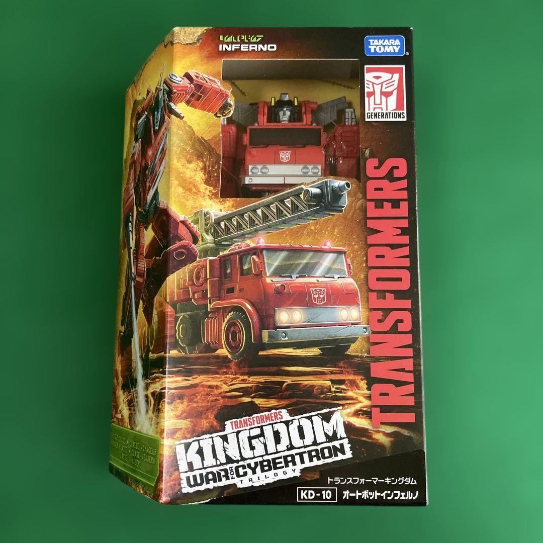 KD-10 インフェルノ　トランスフォーマー　キングダム　タカラトミー