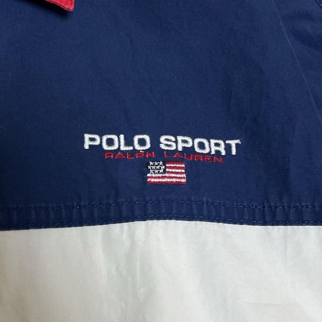 90s POLO SPORT ポロスポーツ コットンブルゾン スウィングトップ