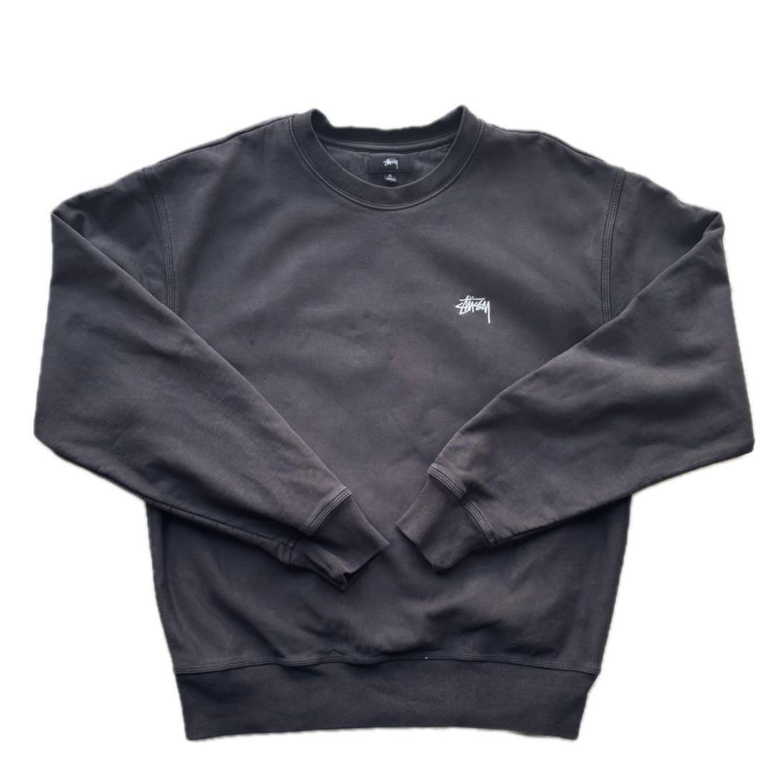 ステューシー　スウェット　黒　M STUSSY ロゴ 7,031円