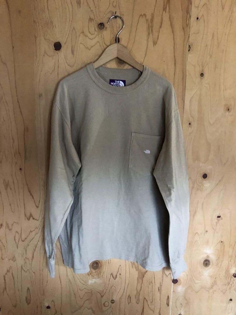(正規品) ノースフェイスパープルレーベル　24秋冬 7oz ポケットロンT L