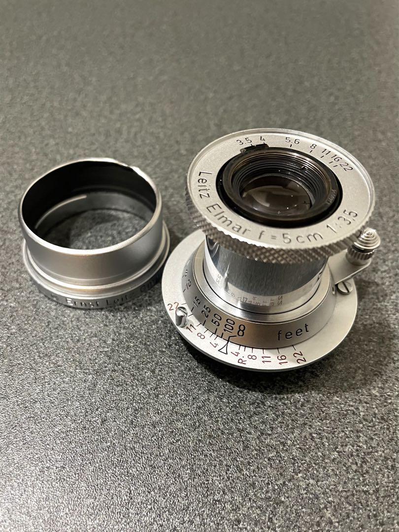 日本の直営店舗 kyng様専用【極美品】Leica 赤エルマー 50mm f3.5 FISON