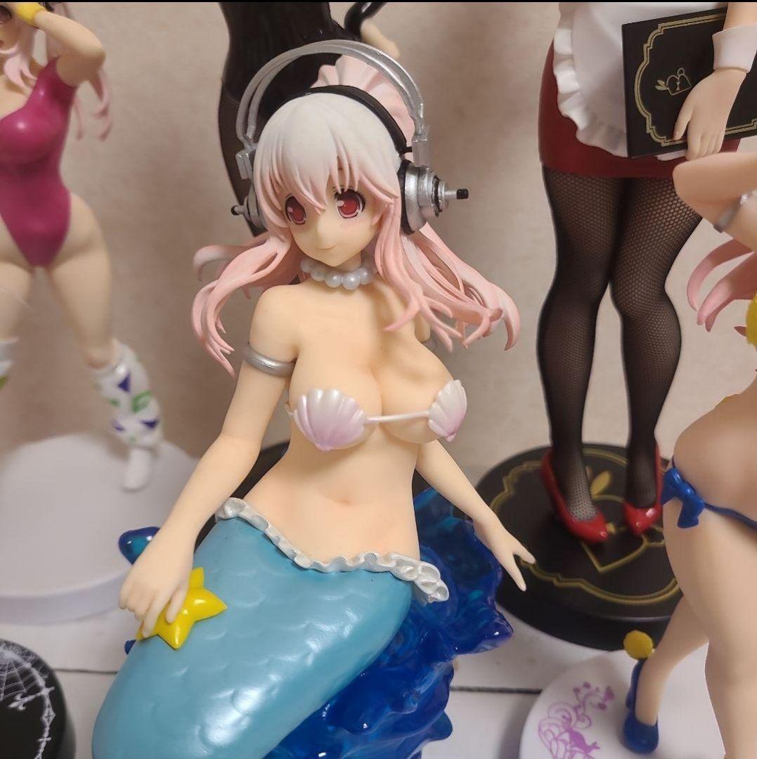 すーぱーそに子　セクシーフィギュア　プライズ 5個 まとめ売り