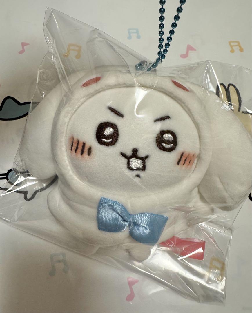 新品タグ付　ちいかわ×サンリオコラボ　ちいかわ×シナモロール