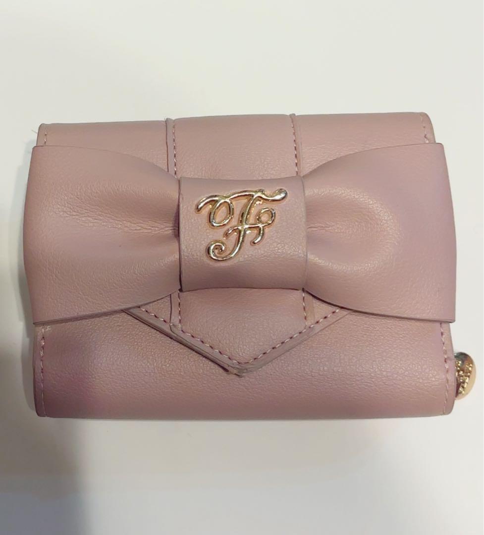 Maison de FLEUR メゾンドフルール メゾフル 財布 リボン ピンク
