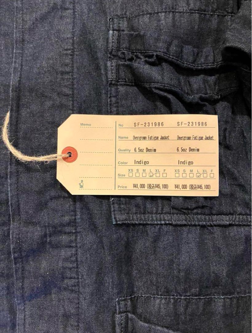 【美品】ササフラス　overgrown fatigue jacket   L