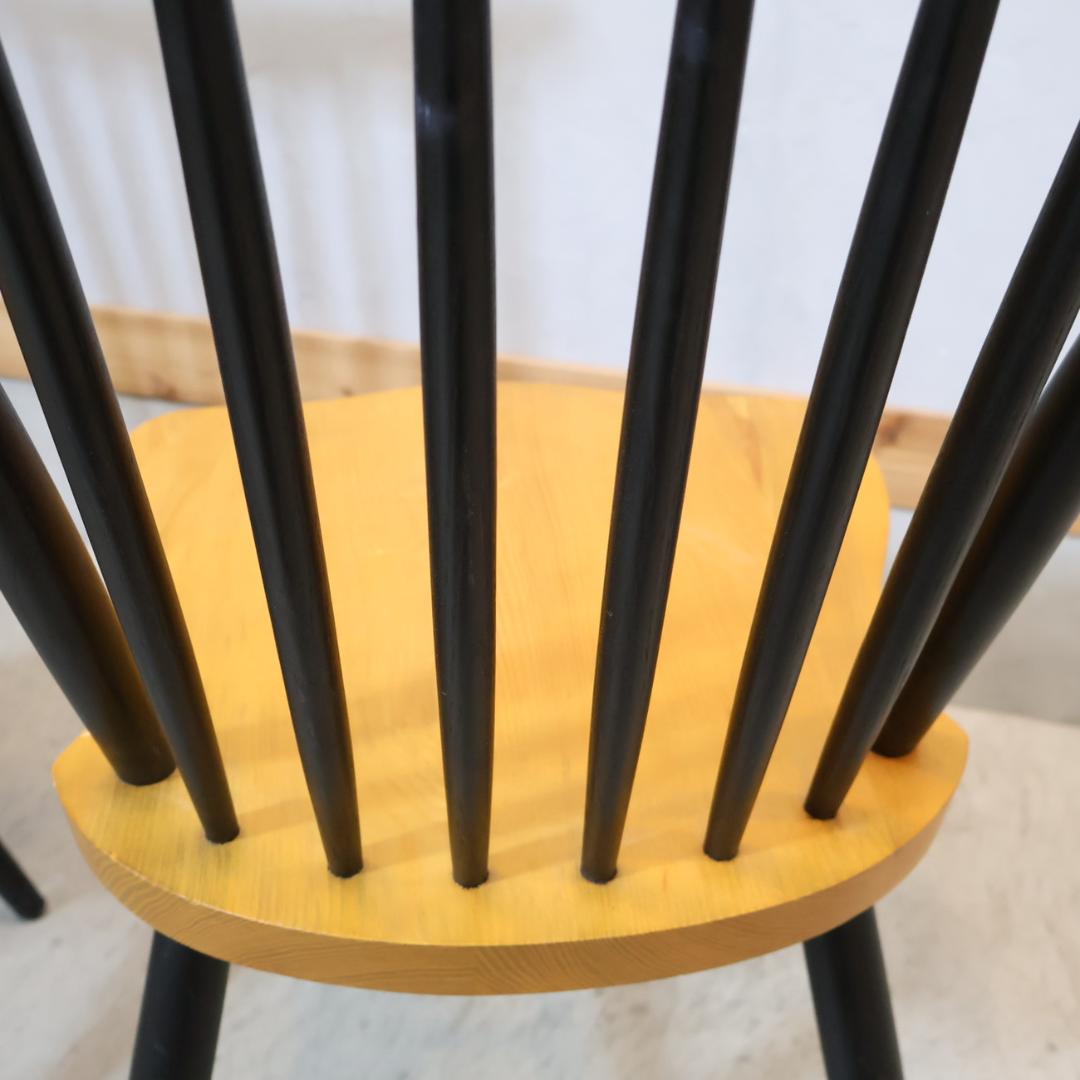 クラッシュゲート CALL ダイニングチェア 2脚セット タモ ウィンザーチェア クラッシュゲート CALL ダイニングチェア 2脚セット タモ