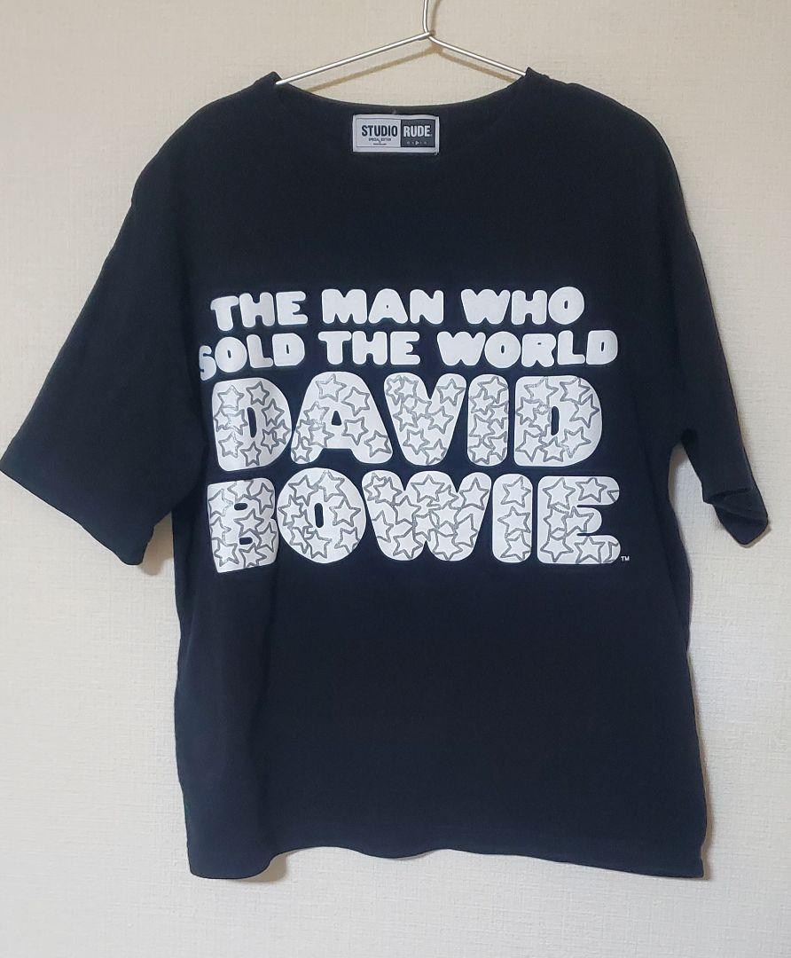 STUDIO RUDE ルードギャラリー 新品 DAVID BOWIE Tシャツ ルードギャラリー × デヴィッドボウイ STUDIO RUDE Tシャツ
