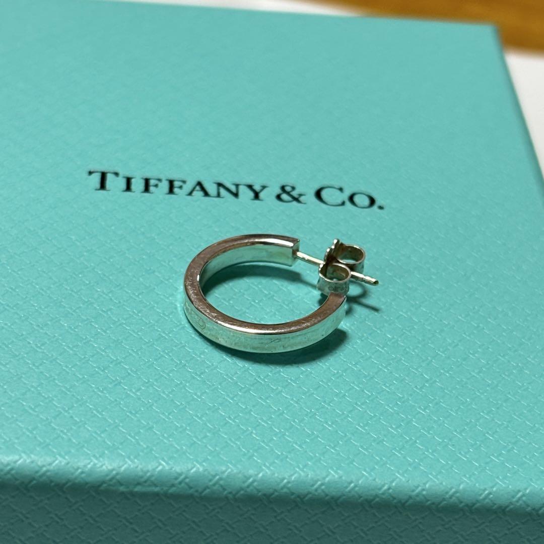 美品 Tiffany& Co. (ティファニー) 1837 フープピアス(片耳
