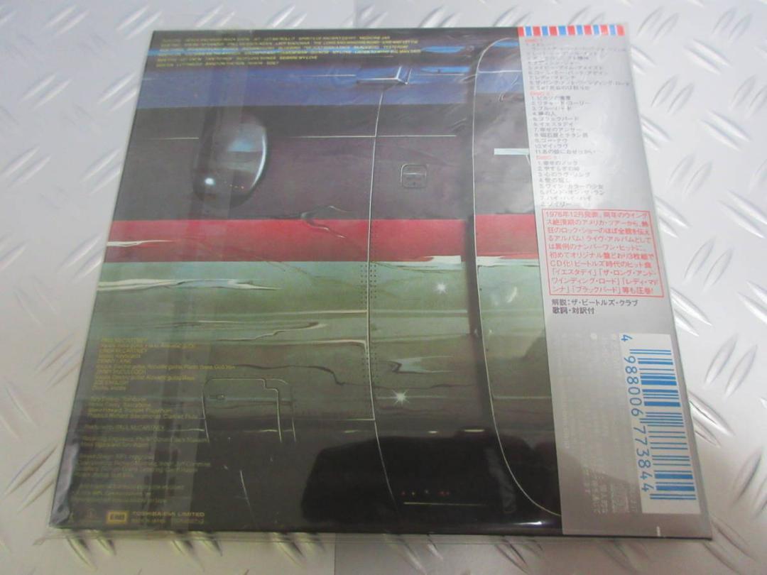 ☆紙ジャケ◇ウイングス / U.S.A.ライヴ!!☆PAUL McCARTNEY