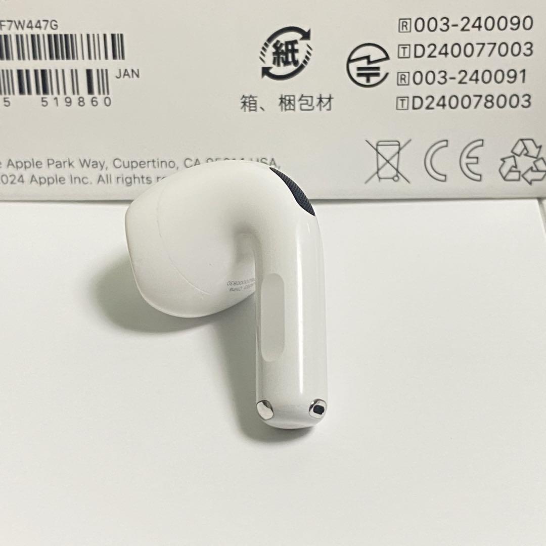 ［正規品］AirPods 4 第四世代 L アイポーズ　ANC無し 左耳 正規品］AirPods 4 第四世代 L アイポーズ ANC無し 左耳 - メルカリ