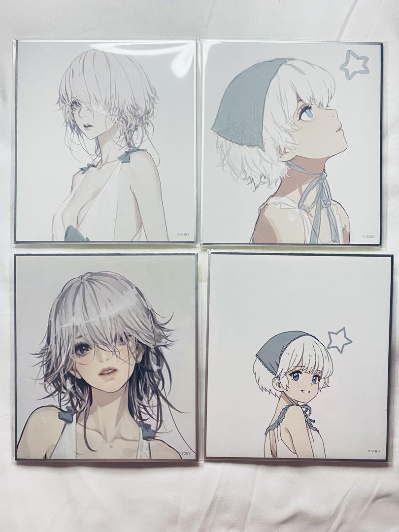 NieR ニーア レプリカント 15周年 消セナイ記録 ヨナ ミニ色紙 4