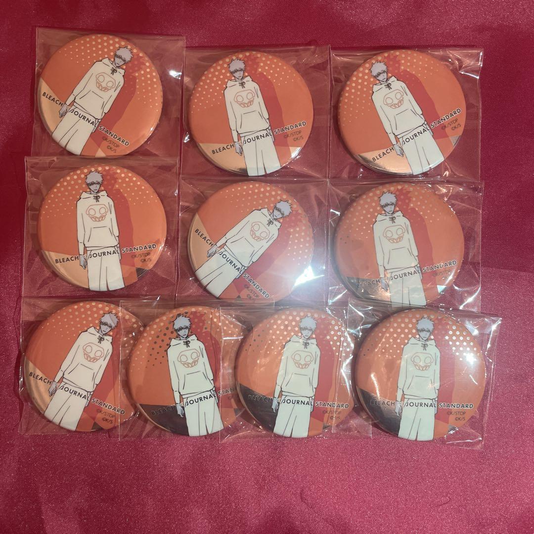 ジャーナルスタンダード　缶バッジ　BLEACH 黒崎一護　10個