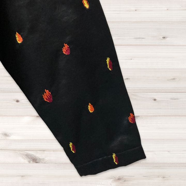 即完売モデル‼︎サノバチーズ 入手困難 サテンジャケット ファイヤー