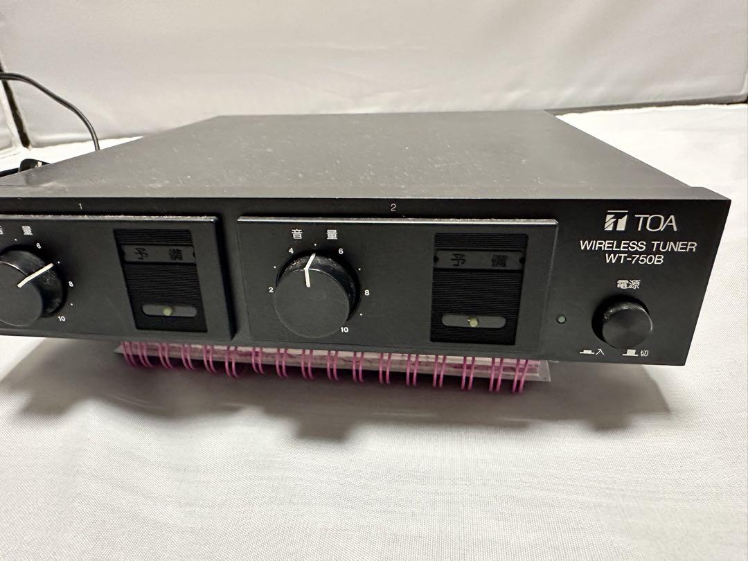 TOA WT-750B シングルワイヤレスチューナー
