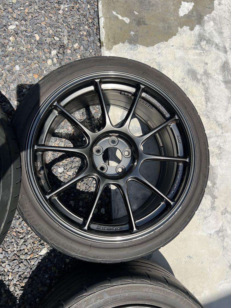 タイヤ・ホイール weds sports TC105x 18x9.5J 5H100+45