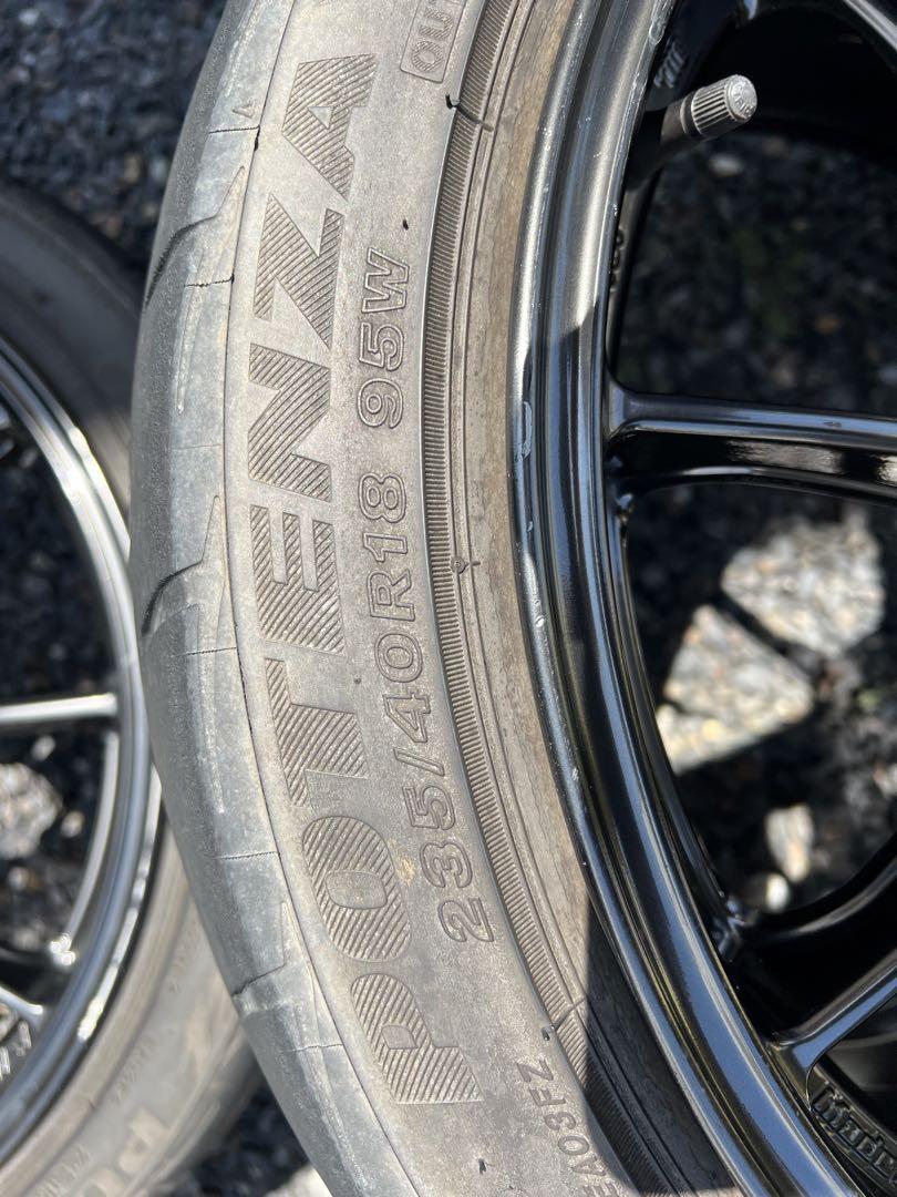 タイヤ・ホイール weds sports TC105x 18x9.5J 5H100+45