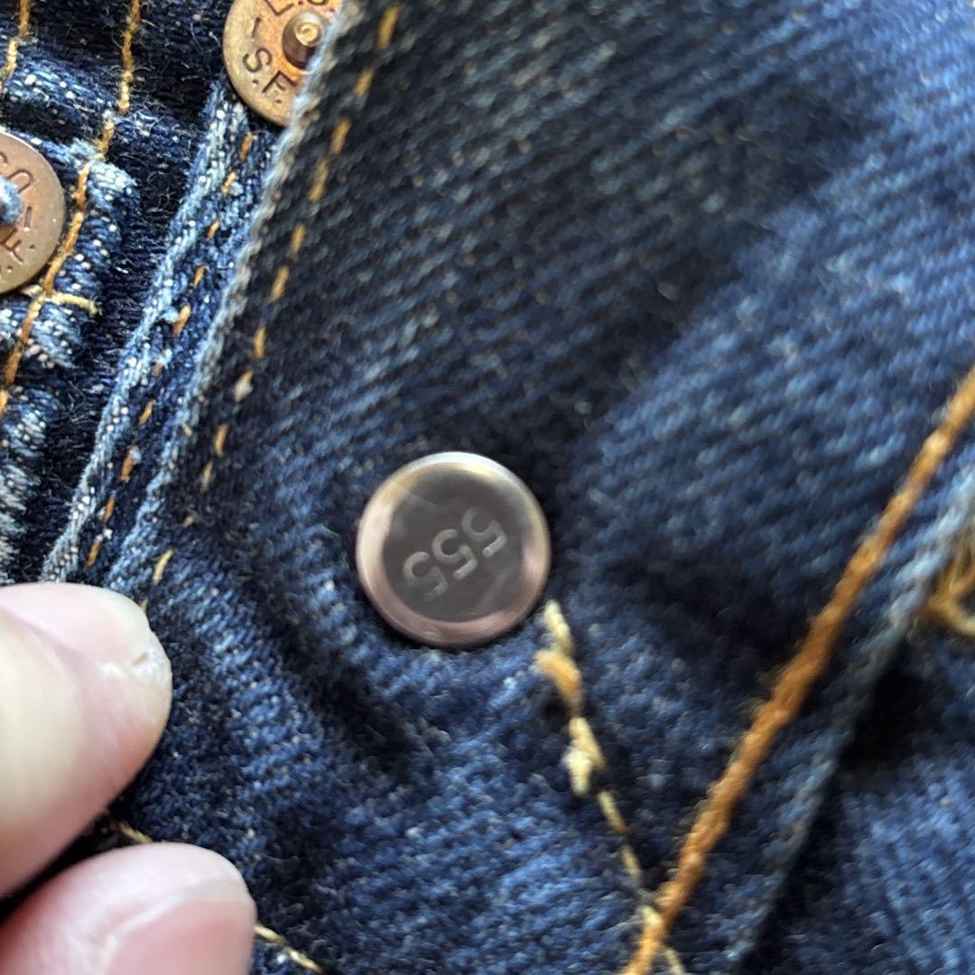 LEVI’S / 501XX 1955 555 selvedge denim